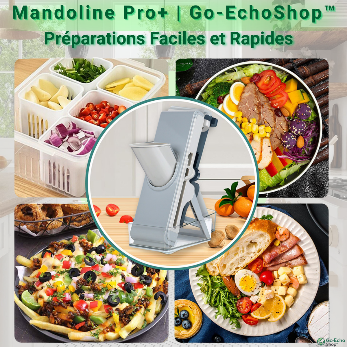 Mandoline Multifonction Pro+